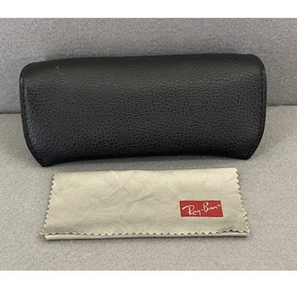 Ray Ban Universal Black Medium Sunglass Case Microfiber Cleaning Cloth - Picture 4 of 8